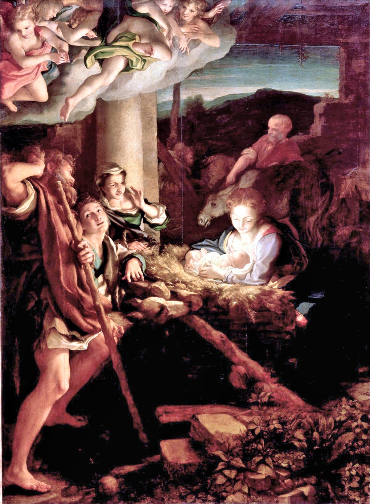 Painting of the Nativity