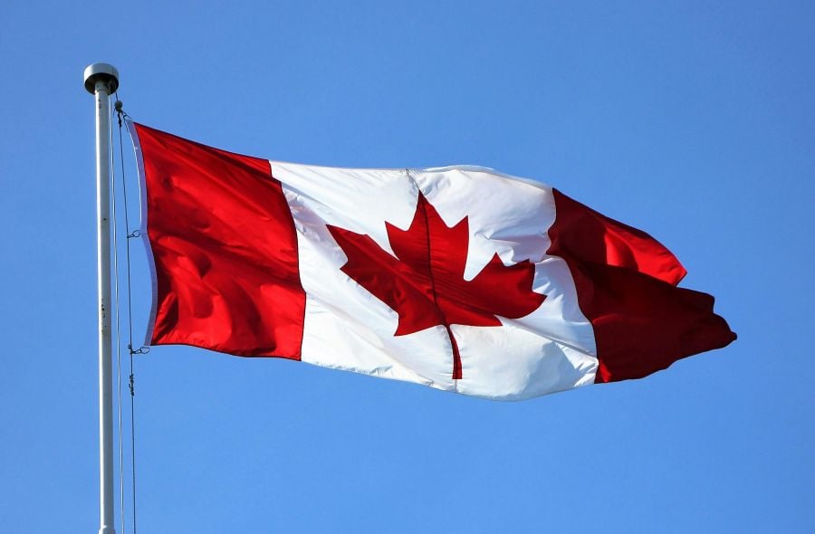 Photo of the Canadian flag