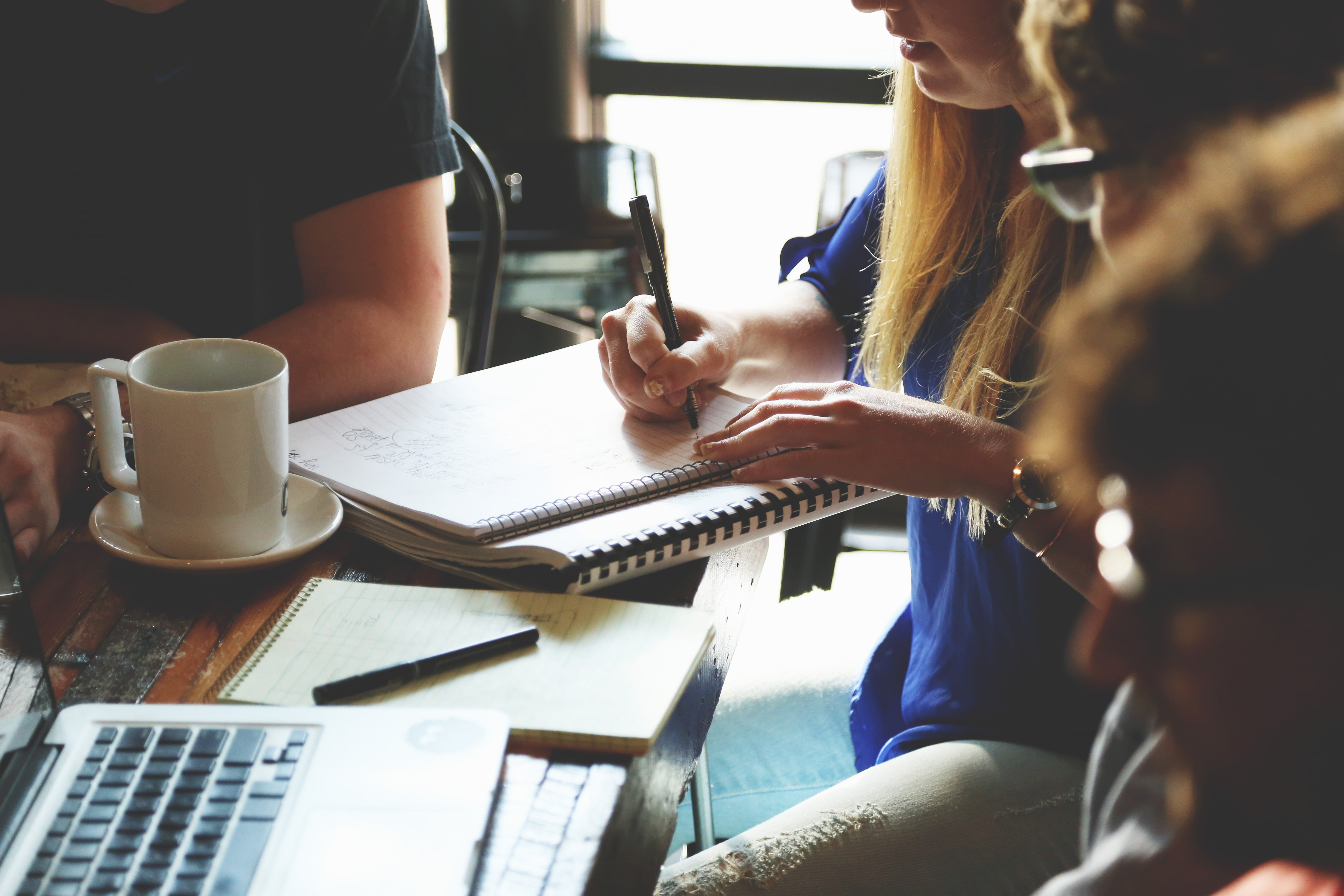 Photo of people attending a meeting