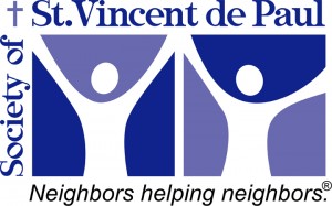 Society of Saint Vincent de Paul neighbour helping neighbour  logo