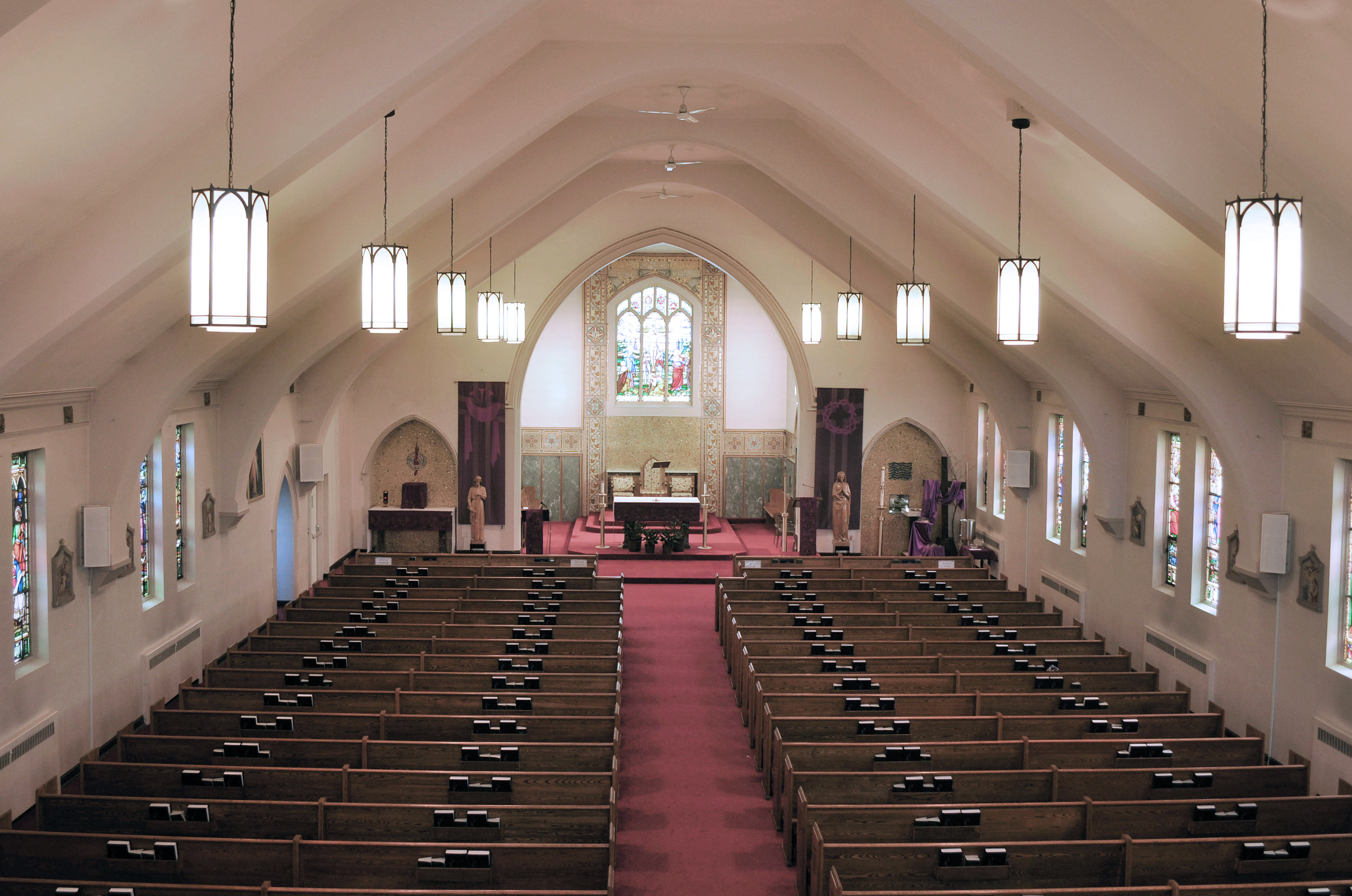 Photo of the church interior